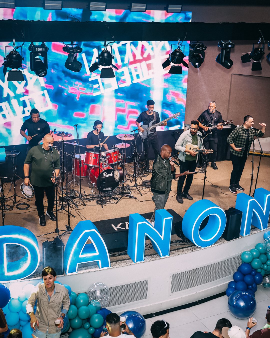 Festa corporativa da Danone produzida pela Insight